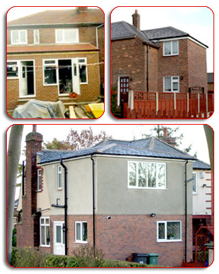 Home extensions by Pearl Building Services.